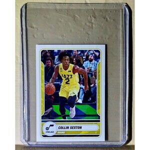 2023-24 Collin Sexton Panini NBA Basketball #482 Sticker Utah Jazz